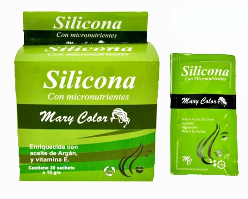 [MC-30SIL] Silicona capilar MC verde caja X30 