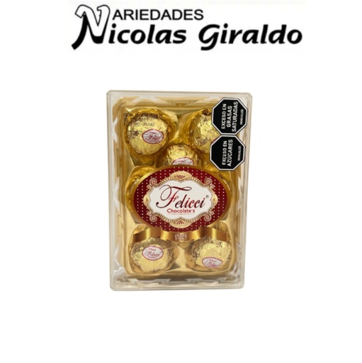 [S08D] Chocolate feliccie cubo x8