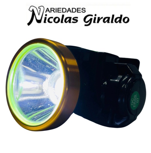 [BG5004] Linterna minera recargable bengala