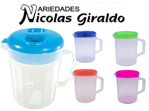 [PJL21] Jarra pequeña 1 litro paquete x12 