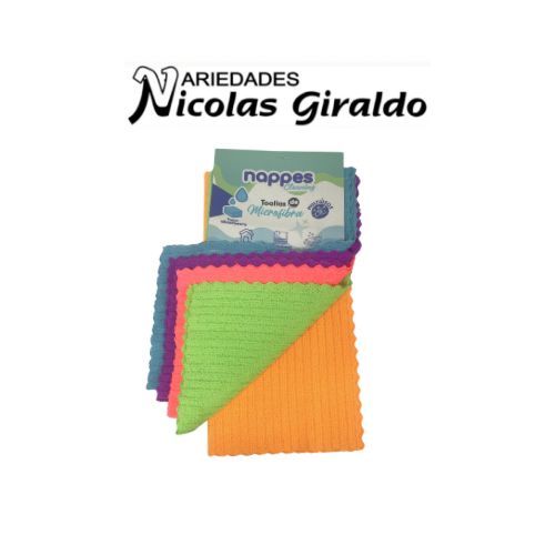 [NP109H] Limpion x5 micro fibra fondo entero