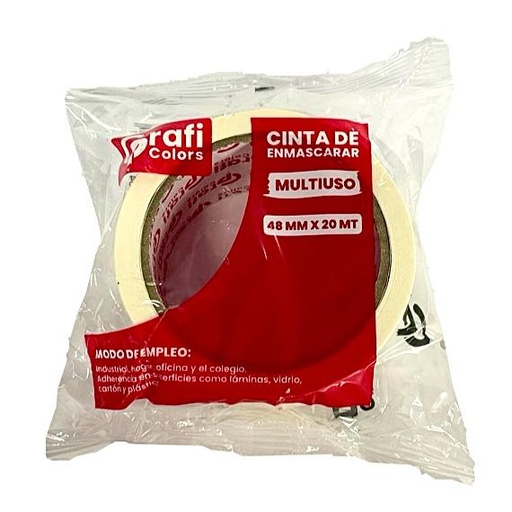 [GR181] Cinta enmascarar 2" jumbo graficolors 