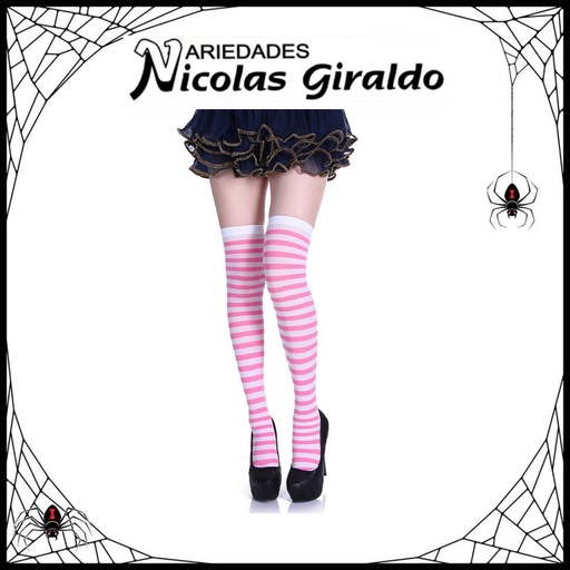 [38-339] @Media halloween rosada con blanco