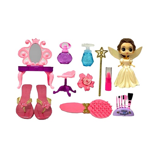 [CA8144] Set niña fino con tacon y muñeca