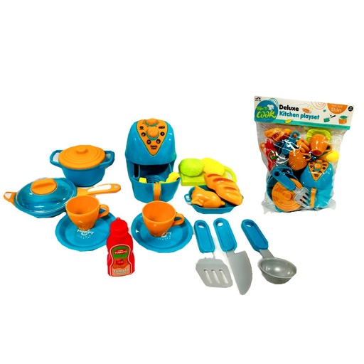 [CA1075] Vajilla infantil fina grande airfryer