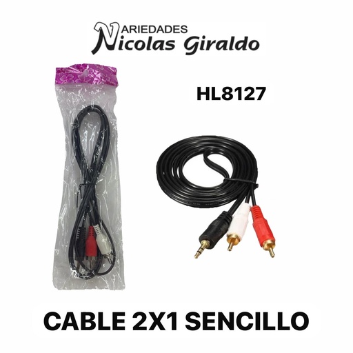 [HL8127] @Cable 2x1 sencillo