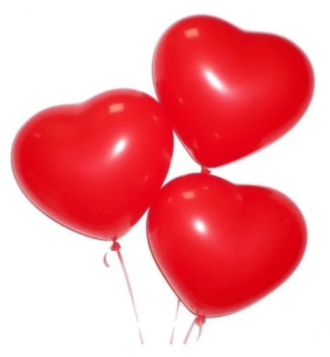 [846462] Bomba forma corazon x12 