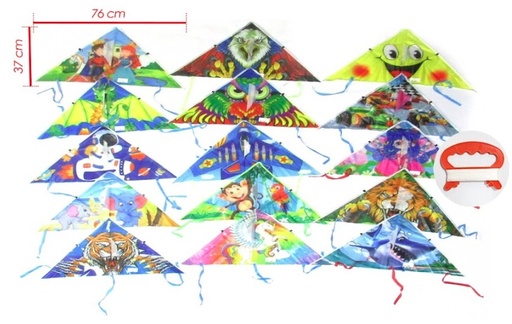 [PTF-437] Cometa surtida pequeña 38x75