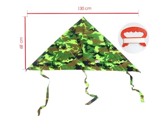 [PTF-452] Cometa papa gallo militar grande 65x125 