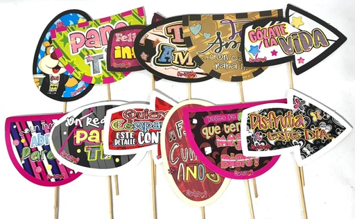 [111079] Pin piropos cariñitos x12 toda ocasion