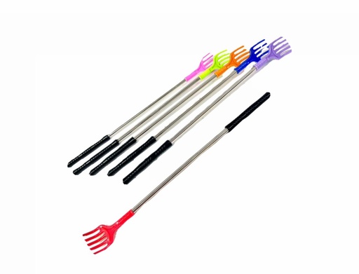 [PT18642] Mano rascar plateada sencilla pqt x12 