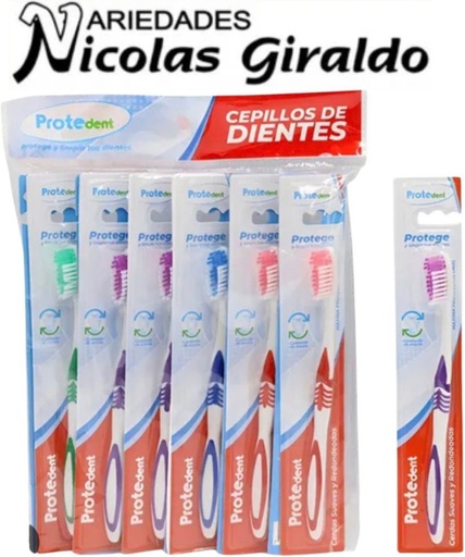 [PTD192] Cepillo dental adulto protedent x12 