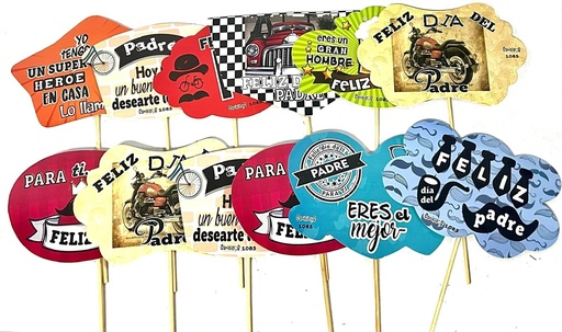 [111085] Pin piropos cariñito x12 dia del padre