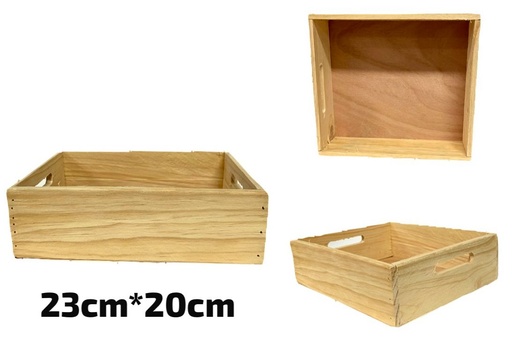 [ART-3104] Canasta madera #2 calada