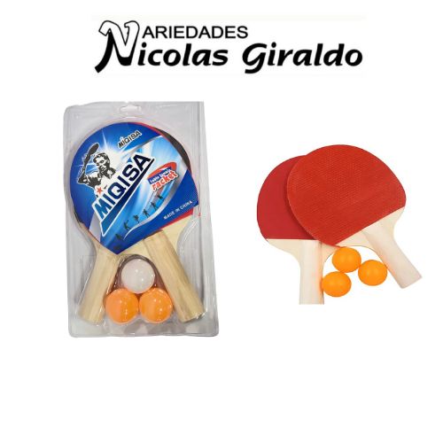 [PTP1078] Raqueta Pimpon madera