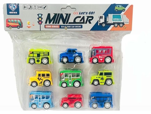 [CA1467] Carro mini x9 colores
