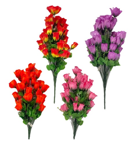 [PT15774] Flor ramo x36 rosas surtida color