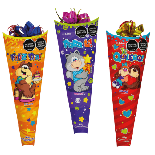 [E91-CH] Chocolate adro cono surtido