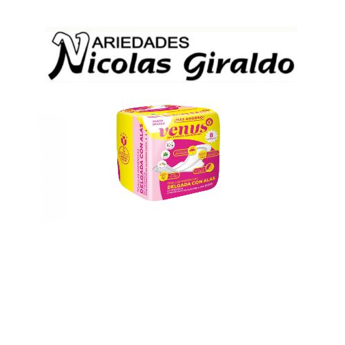 [TH0055N] Toalla venus delgada x8 produsa 