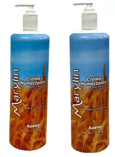 [330068] Crema corporal avena marylin x940ml 