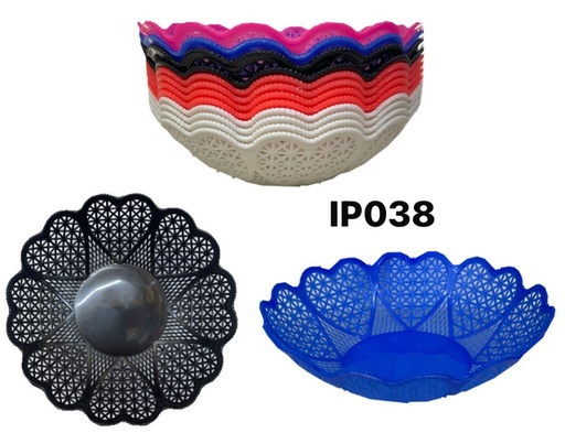 [IP038] Canastilla plastica frutera pequeño PQT X12 