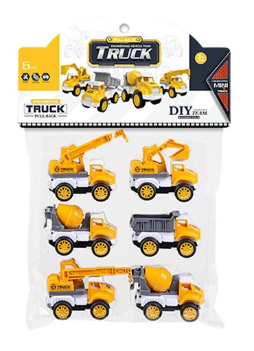 [SE1796] Carro impulso constructor mini x6 fino 