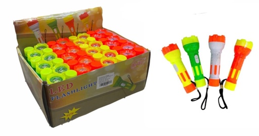 [PT28534] Llavero linterna neon mediana caja x48 