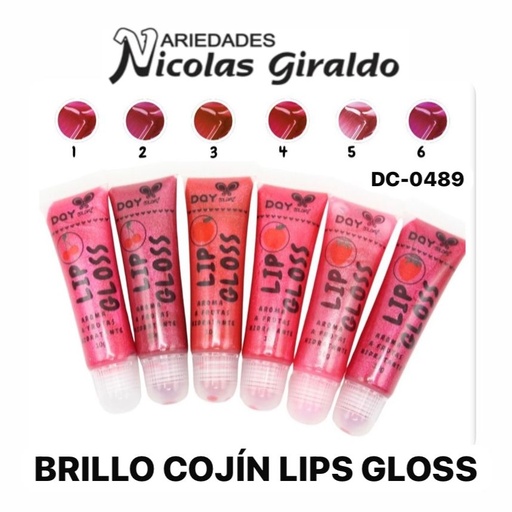 [DC-0489] @Brillo cojin lip gloss
