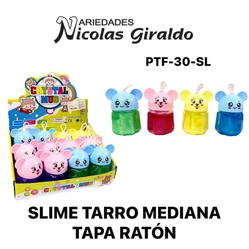 [PTF-30] Slime tarro mediana tapa raton