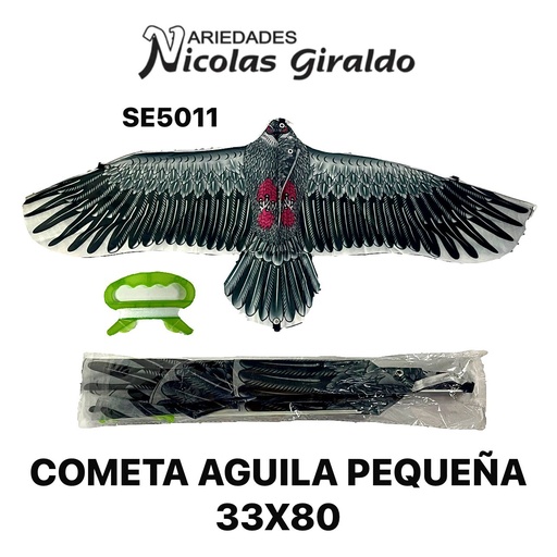 [SE5011] Cometa aguila pequeña 33x80