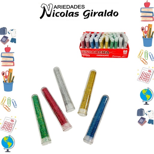 [TBEX60] Mirella tubo surtida caja x60