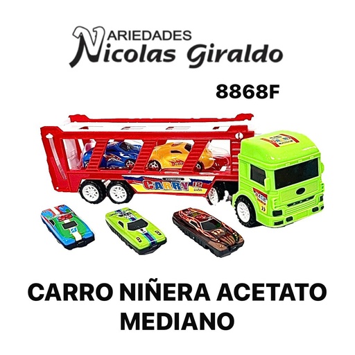 [8868F] @Carro niñera acetato mediano