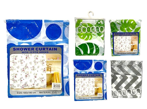 [CNG-001] Cortina baño semi estuche grande 