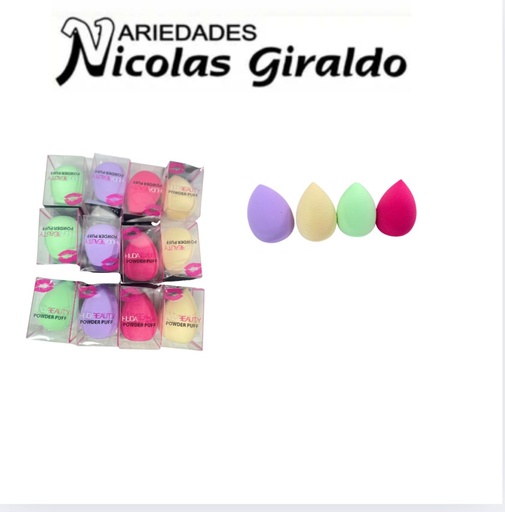 [CNG-028] Pomo maquillador gota en acetato PQT X12