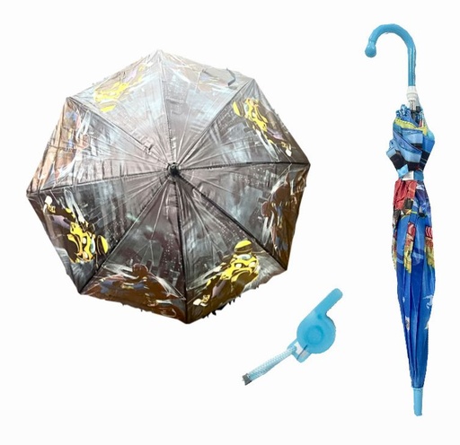 [CNG-040] Sombrilla infantil tela estampada niño 