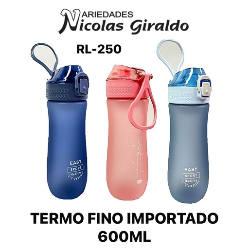 [RL-250] Termo fino importado 600ml