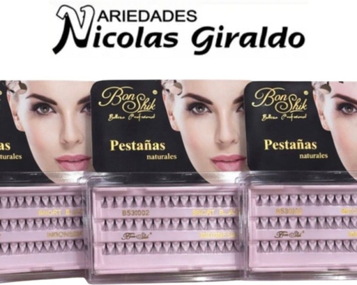 [BS9002] Pestaña bonshik punto a punto (JK-9015)