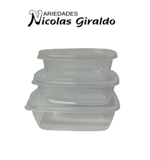 [PRH-041-MX] Coca rectangular con valvula x3 praktiplas 