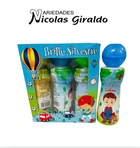 [C-401] Estuche bebe yenny sensual azul x3