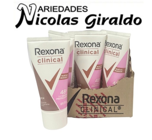 [69751086] Desodorante rexona clinical dama colapsible  CJ X12 