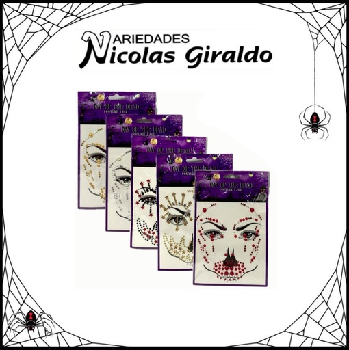 [SLT2745] @Carton stickers rostro x1