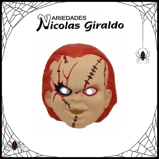 [MSC-1333-1] Mascara halloween chucky plastica