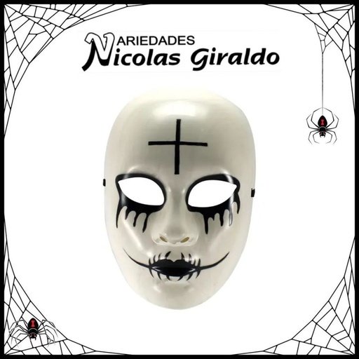 [YN-1403] Mascara halloween cruz