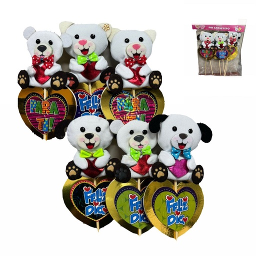 [F276-CH] Detalle futuro paleta peluche aplique pqt x6