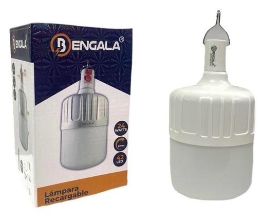 [BG255] Bombillo Recargable bengala 24w