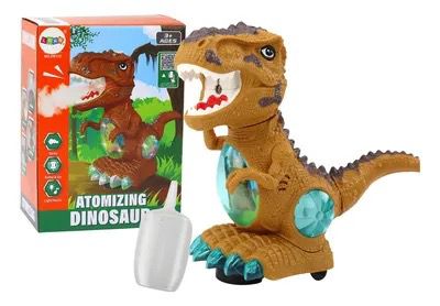 [CA8156] Dinosaurio pila luz sonido y humo   