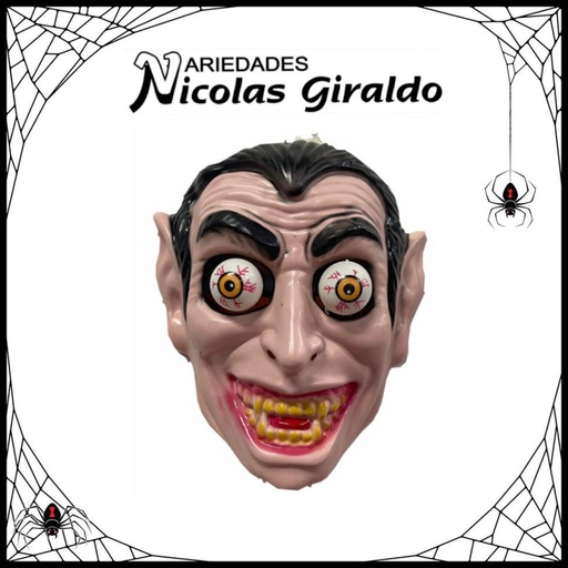 [IF2999] Mascara halloween vampiro ojos disfraz