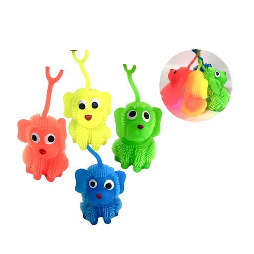 [SL1-33] Bolitron perrito color neon 