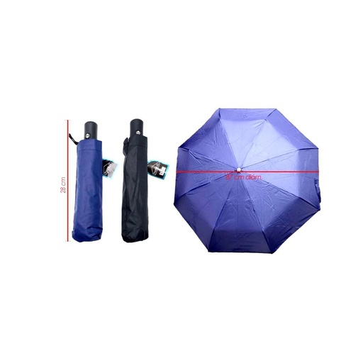 [HQ154] Sombrilla dama automatica homi-q sin filtro color oscuro 