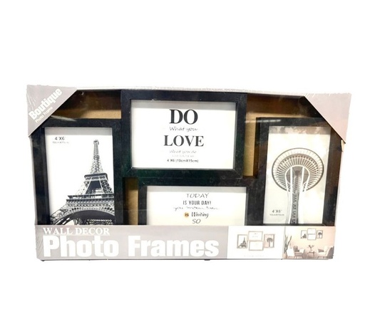 [PTF996] Porta retrato cuadrado x4 mediano